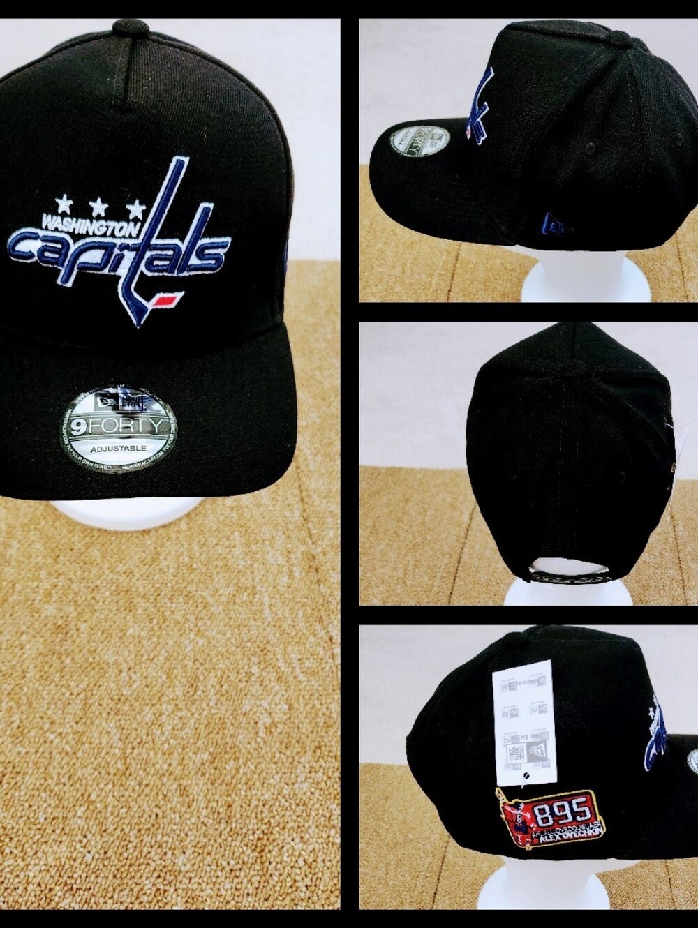 WASHINGTON CAPITALS NHL HOCKEY SNAPBACK HAT.